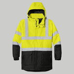 Ansi 107 Class 3 Safety Heavyweight Parka