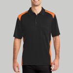 Select Snag Proof Two Way Colorblock Pocket Polo
