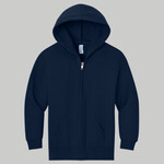 Youth NuBlend ® Full Zip Hooded Sweatshirt