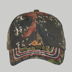 Americana Contrast Stitch Camouflage Cap