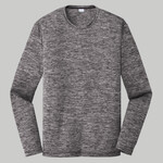 PosiCharge ® Long Sleeve Electric Heather Tee