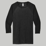 Unisex 3/4 Sleeve Baseball Tee