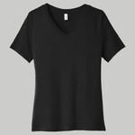 Women's Relaxed Jersey Short Sleeve V Neck Tee